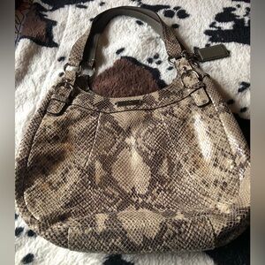 Coach purse, beautiful leather.